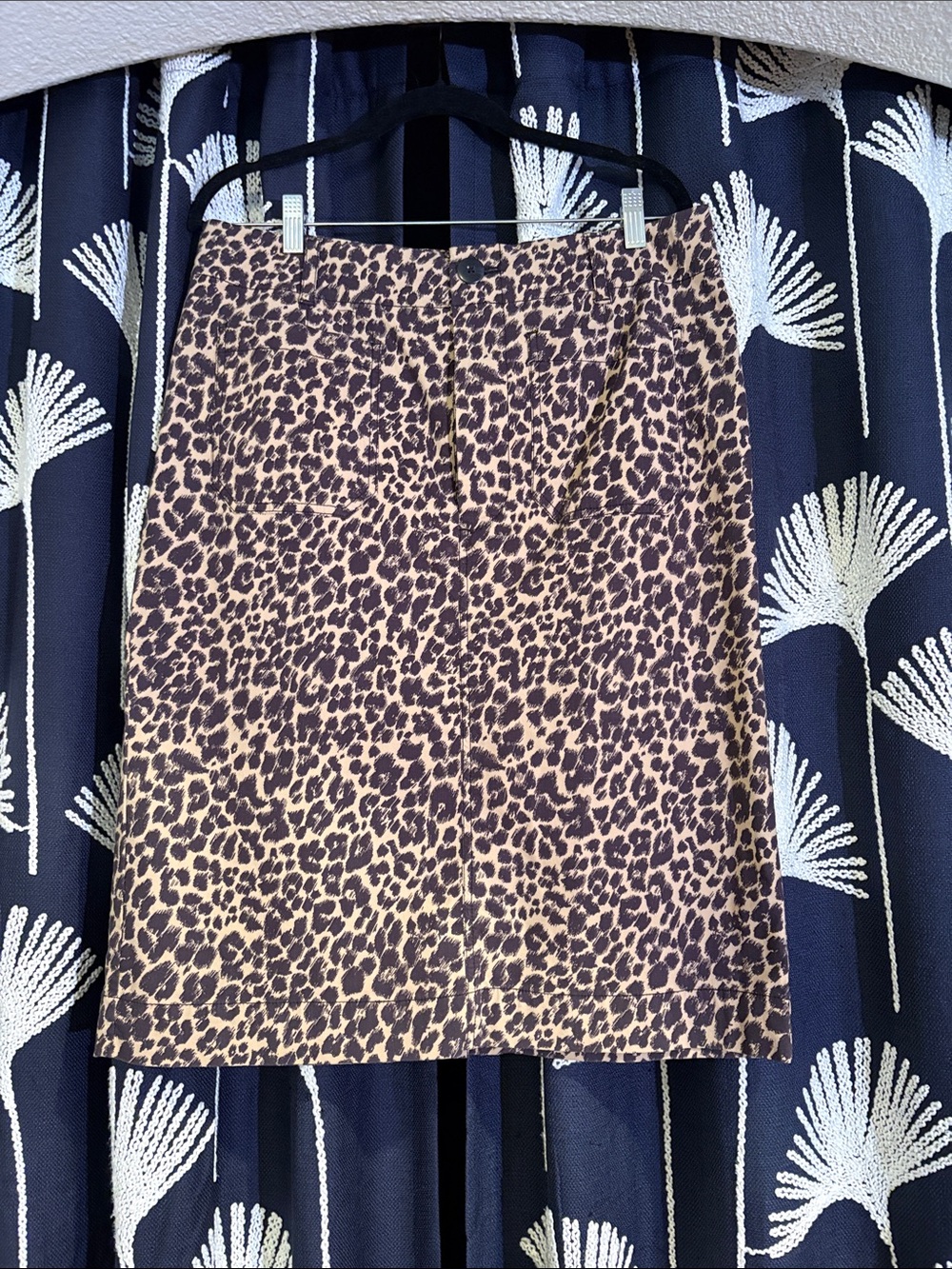Maeve by Anthropologie Women's Leopard Print Pencil Skirt - Tan/Brown
